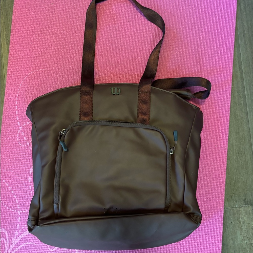 Wilson tennis tote bag, deep purple